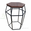 wooden top wirecoffee table for sale